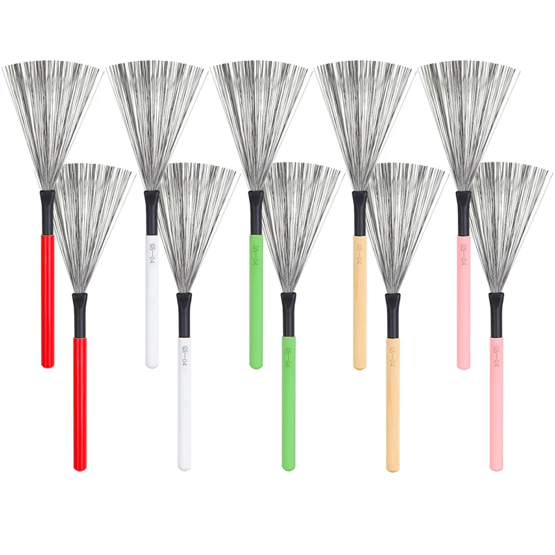 1 Pair Drum Brushes Drum Wire Brushes With Comfortable Maple Handles For Drummer Playing,Beginner Practicing,Rock Band
1 Pair Drum Brushes Drum Wire Brushes With Comfortable Maple Handles For Drummer Playing,Beginner Practicing,Rock Band