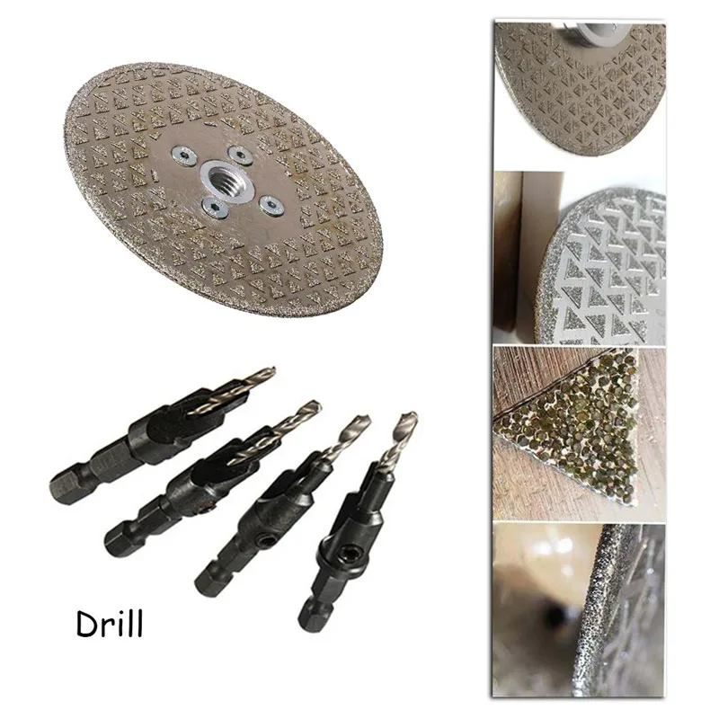Diamond Grinding Wheel Cutting Blade 115mm/125mm M14Grinder Discs For Porcelain Tile Granite Marble Cutter Ceramics Sharpener
Diamond Grinding Wheel Cutting Blade 115mm/125mm M14Grinder Discs For Porcelain Tile Granite Marble Cutter Ceramics Sharpener