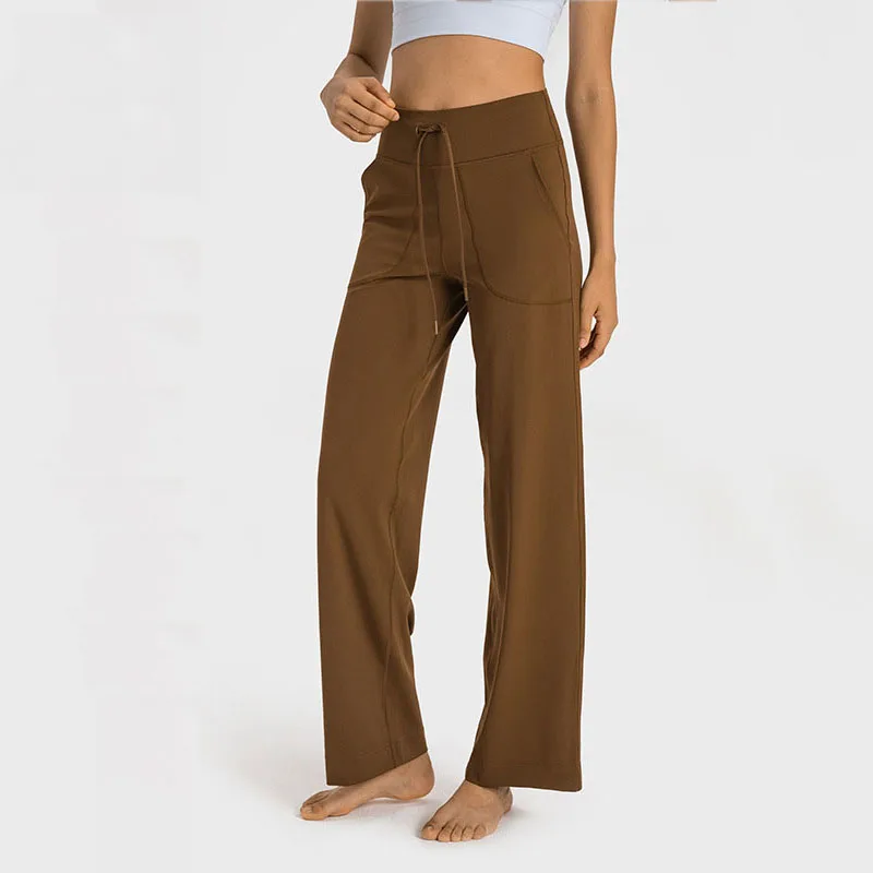 With Logo Drawstring Women Wide Flare Leg Yoga Pants Pockets Fitness Plus Size Naked High Waist Sports Sweatpants Gym Leggings
With Logo Drawstring Women Wide Flare Leg Yoga Pants Pockets Fitness Plus Size Naked High Waist Sports Sweatpants Gym Leggings