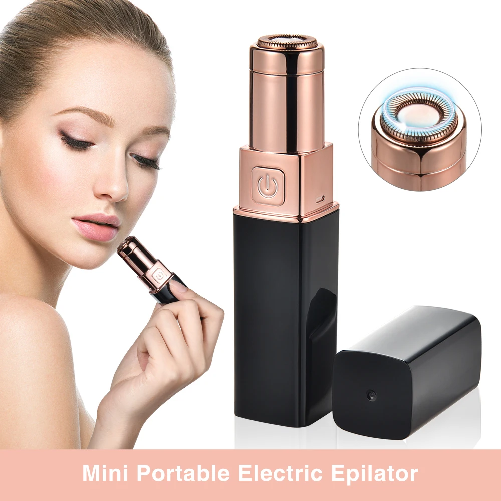 Electric Epilator Hair Remover Machine For Women Mini Portable Rechargeable Cordless Shaver Painless Body Facial Lipstick Shape
Electric Epilator Hair Remover Machine For Women Mini Portable Rechargeable Cordless Shaver Painless Body Facial Lipstick Shape