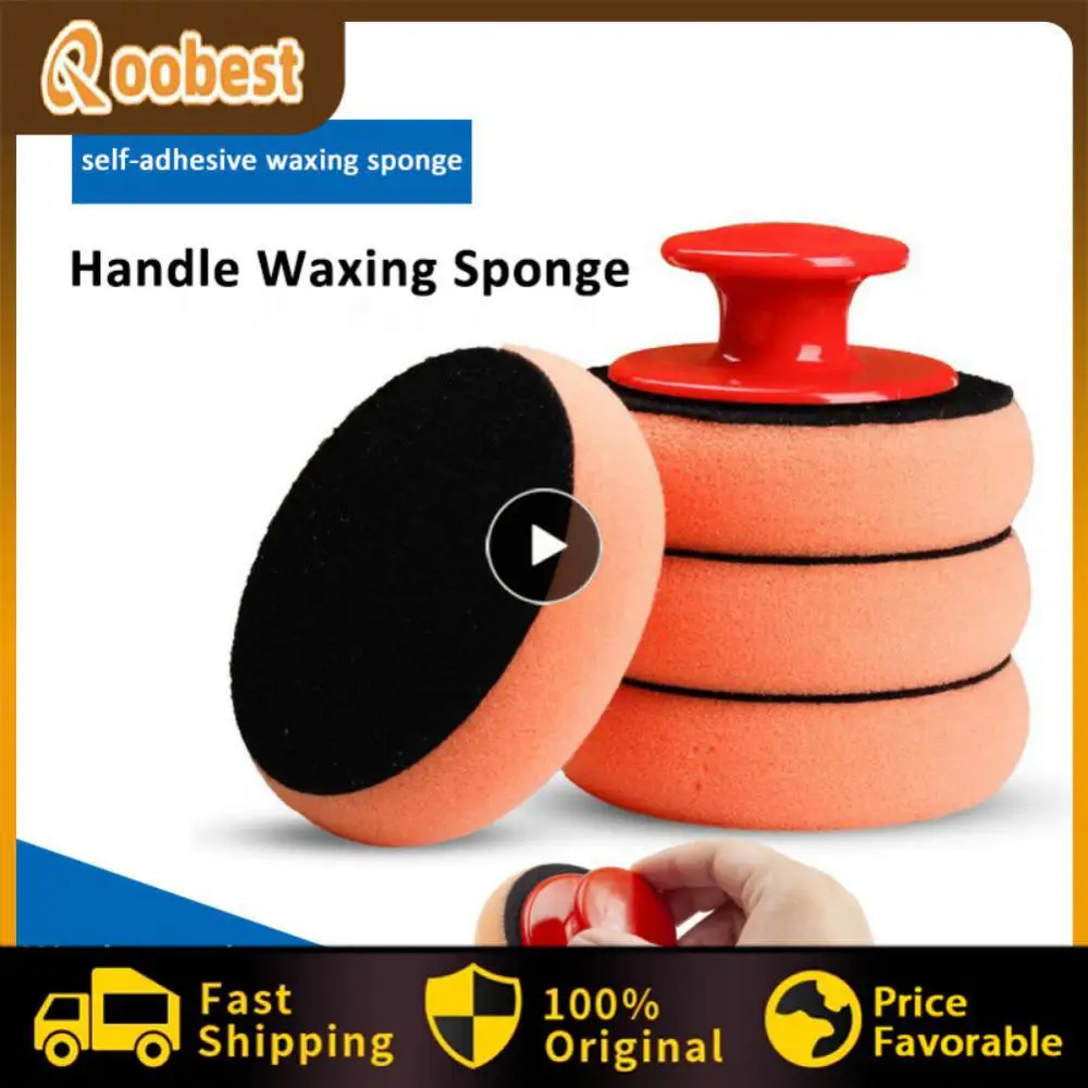 Polishing Pad Sponge With Gripper Handle For Auto Polisher Waxing Sponge Power Assisted Handle Waxing Sponge Universal Reused
Polishing Pad Sponge With Gripper Handle For Auto Polisher Waxing Sponge Power Assisted Handle Waxing Sponge Universal Reused