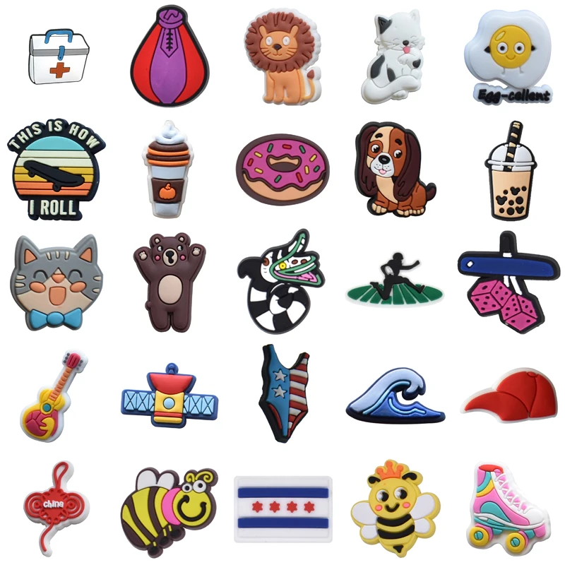 Packs Decorations for Croc Wholesale Bulk Men Shoes Accessories Women Charm Kids Shoe Charms Para Pins Set Jeans Boy Girl Gifts
Packs Decorations for Croc Wholesale Bulk Men Shoes Accessories Women Charm Kids Shoe Charms Para Pins Set Jeans Boy Girl Gifts