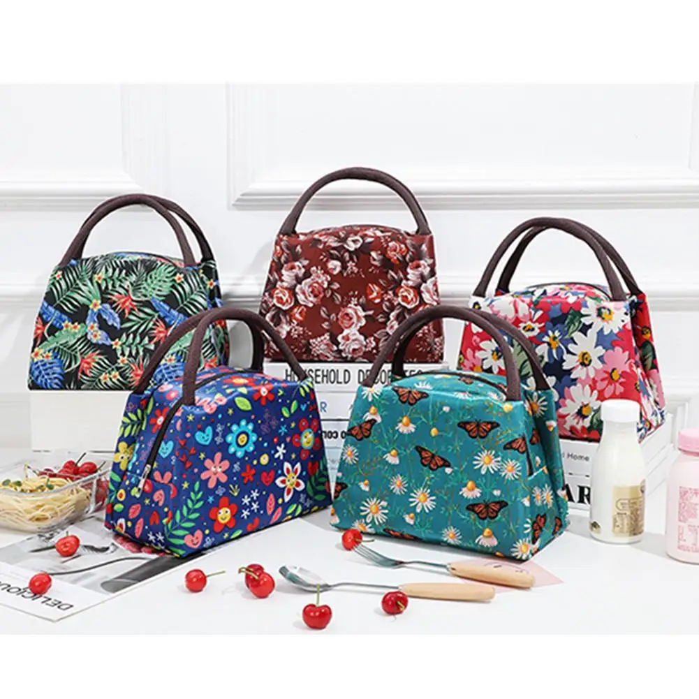 NEW Handheld Fashion Insulated Lunch Bag Bento Bag Portable Thickened Oxford Cloth Thermal Bag With Aluminum Foil
NEW Handheld Fashion Insulated Lunch Bag Bento Bag Portable Thickened Oxford Cloth Thermal Bag With Aluminum Foil
