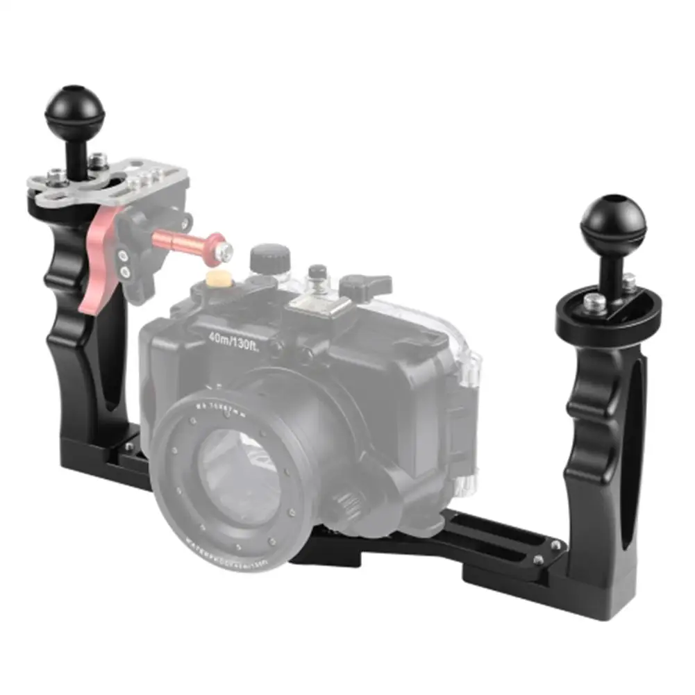 Diving Camera Bracket Waterproof Shell Portable Dual-hand Handheld Fill Light Photography Bracket
Diving Camera Bracket Waterproof Shell Portable Dual-hand Handheld Fill Light Photography Bracket