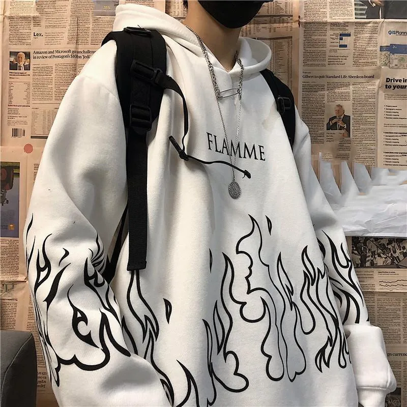 Jerséis de manga larga con estampado para mujer, Sudadera con capucha de gran tamaño harajuku, ropa de calle de estilo coreano
Jerséis de manga larga con estampado para mujer, Sudadera con capucha de gran tamaño harajuku, ropa de calle de estilo coreano