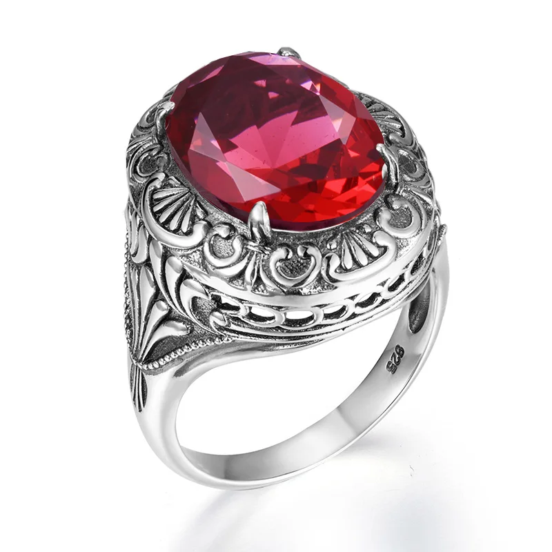Luxury Ring Ruby Oval Cut Ring for Women Mom Vintage Party High Quality Ring 925 Silver Anniversary Gift Rings Fine Jewelr
Luxury Ring Ruby Oval Cut Ring for Women Mom Vintage Party High Quality Ring 925 Silver Anniversary Gift Rings Fine Jewelr