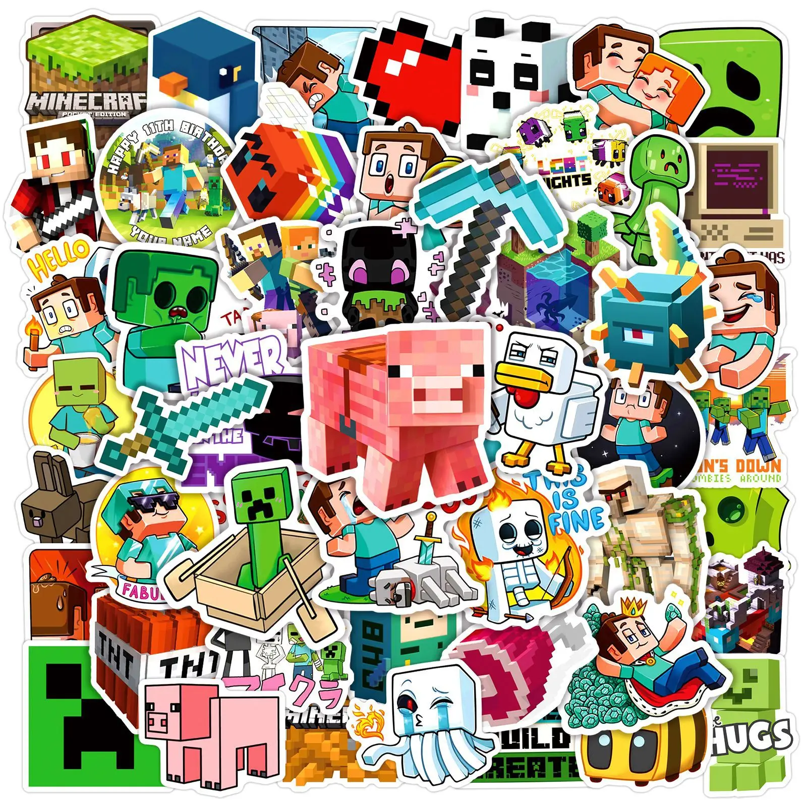 10/30/50 шт. новые модные Мультяшные игры, персонажи граффити, наклейки для рукоделия, чашки из ПВХ, водонепроницаемые наклейки для граффити, де... 
10/30/50 шт. новые модные Мультяшные игры, персонажи граффити, наклейки для рукоделия, чашки из ПВХ, водонепроницаемые наклейки для граффити, де...