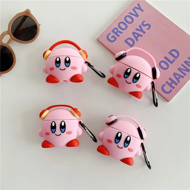 Cute Listen Music Kirby Keychain Protective Earphone Cover Case For Airpods 1 3 Pro Headphone Box Charging Protective Keyring
Cute Listen Music Kirby Keychain Protective Earphone Cover Case For Airpods 1 3 Pro Headphone Box Charging Protective Keyring