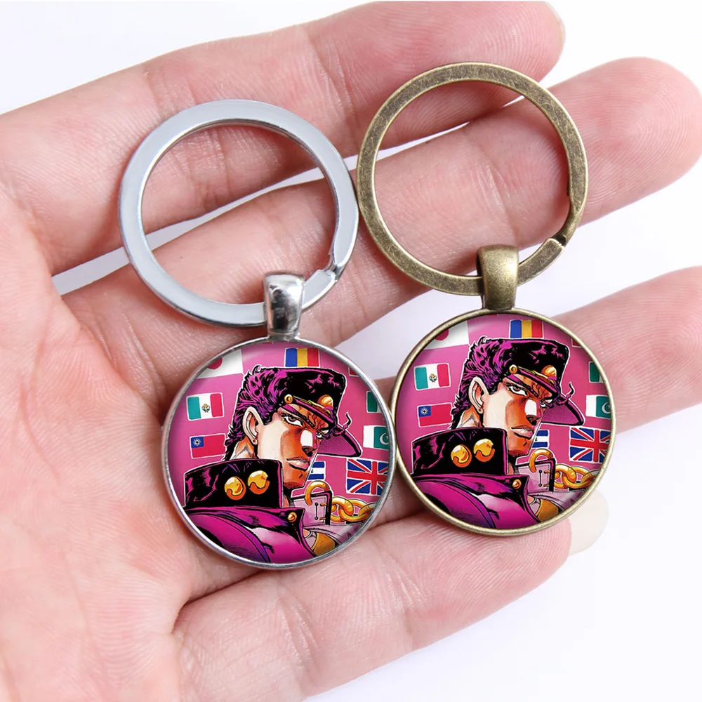 Anime JOJOS BIZARRE ADVENTURE Keychain Mask Metal KILLER QUEEN Keyring Holder Higashikata Josuke llaveros Jewery
Anime JOJOS BIZARRE ADVENTURE Keychain Mask Metal KILLER QUEEN Keyring Holder Higashikata Josuke llaveros Jewery
