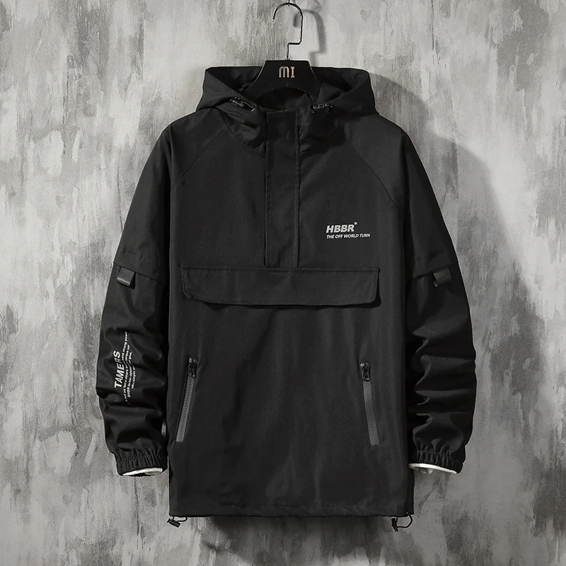 2022 Men Streetwear Jackets And Coats Hip Hop Harajuku Men's Windbreaker Overcoat Mens Clothing
2022 Men Streetwear Jackets And Coats Hip Hop Harajuku Men's Windbreaker Overcoat Mens Clothing