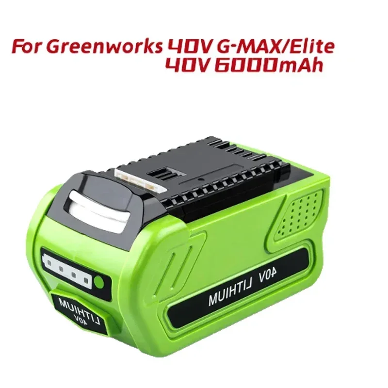 For GreenWorks 29462 29472 40V 6.0Ah 4.0Ah Replacement Battery Tools Lithium-ion Rechargeable Battery 22272 G-MAX Free shipping
For GreenWorks 29462 29472 40V 6.0Ah 4.0Ah Replacement Battery Tools Lithium-ion Rechargeable Battery 22272 G-MAX Free shipping
