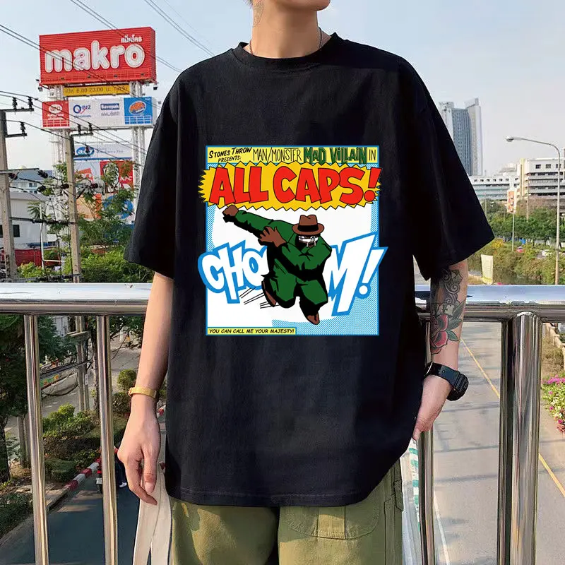 Классическая футболка Mf Doom Madlib Madvillain в стиле эмблемы для мужчин и женщин в стиле 90-х годов, винтажная графическая футболка с коротким рукаво...
Классическая футболка Mf Doom Madlib Madvillain в стиле эмблемы для мужчин и женщин в стиле 90-х годов, винтажная графическая футболка с коротким рукаво...