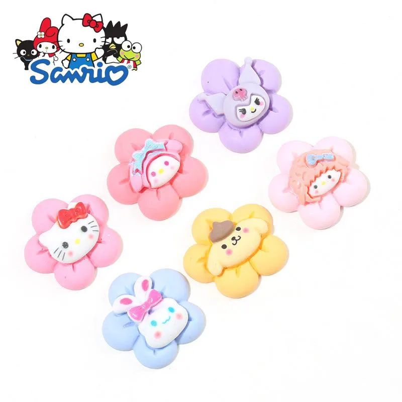 Sanrios Hello Kitty DIY аксессуары Kuromi Cinnamoroll милый аниме цветок в форме чашки для телефона 
Sanrios Hello Kitty DIY аксессуары Kuromi Cinnamoroll милый аниме цветок в форме чашки для телефона