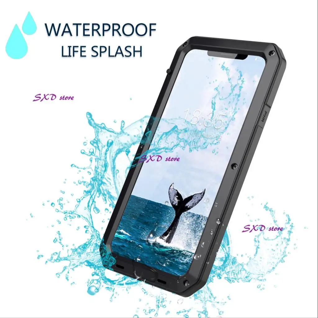 Waterproof phone case for IPhone 11 12 Pro Max antifall Metal case IPhone 6 7 8 Plus SE Dustproof case for IPhone x xr xs Max
Waterproof phone case for IPhone 11 12 Pro Max antifall Metal case IPhone 6 7 8 Plus SE Dustproof case for IPhone x xr xs Max