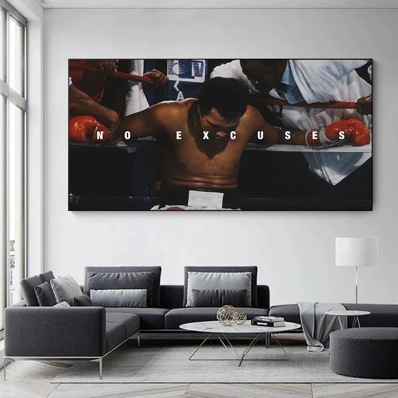Home Decor Muhammad Ali Canvas Painting Famous Boxer Inspirational Poster Wall Art Print Pictures Living Teen Room Decoration
Home Decor Muhammad Ali Canvas Painting Famous Boxer Inspirational Poster Wall Art Print Pictures Living Teen Room Decoration