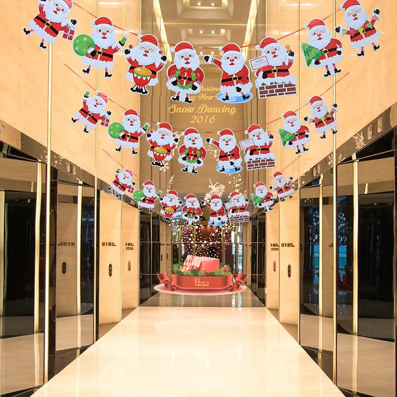 2023 Christmas Banner DIY Xmas Paper Hanging Flags for Living Room Shop Glass New Year Festival Ornaments Home Decoration
2023 Christmas Banner DIY Xmas Paper Hanging Flags for Living Room Shop Glass New Year Festival Ornaments Home Decoration