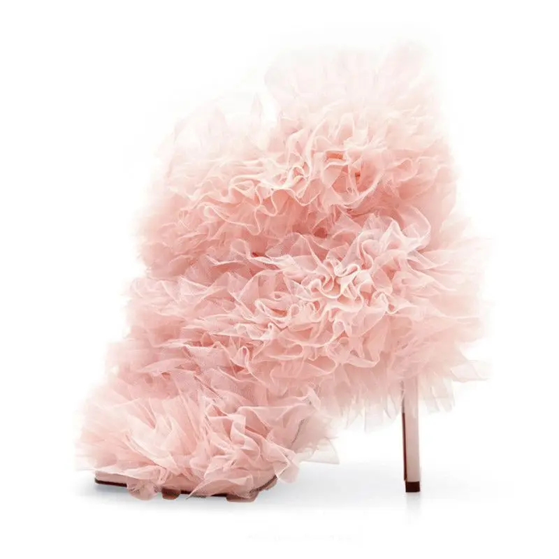 New Fashion Mesh Flower Fine High Heel Women's Shoes Square Toe Side Zipper Super High Heel Sexy Sandals Boots Woman
New Fashion Mesh Flower Fine High Heel Women's Shoes Square Toe Side Zipper Super High Heel Sexy Sandals Boots Woman