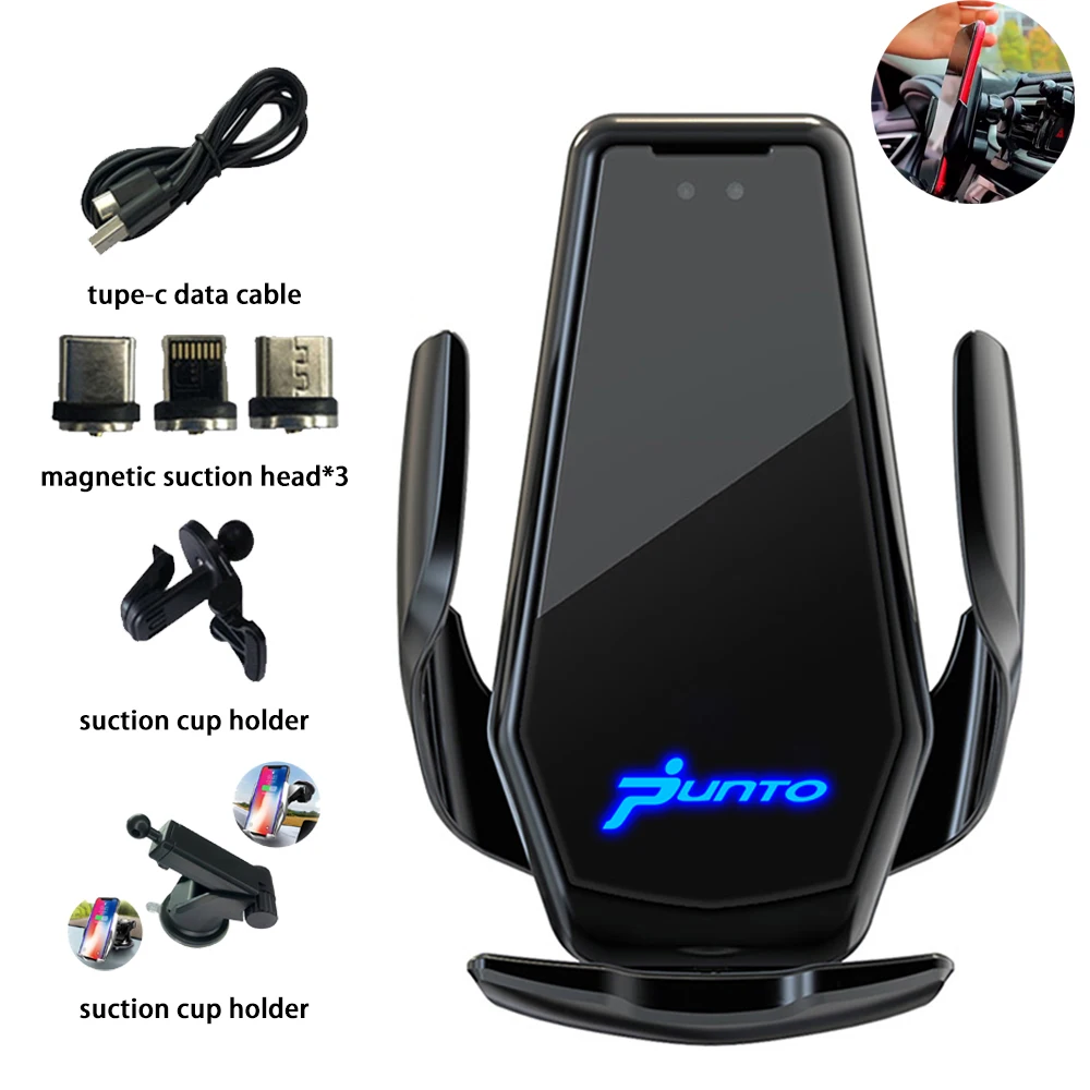 For FIAT Punto 1 2 3 I II III EVO 176 188 199 Smart Wireless Charging Universal Car Phone Holder Accessories
For FIAT Punto 1 2 3 I II III EVO 176 188 199 Smart Wireless Charging Universal Car Phone Holder Accessories