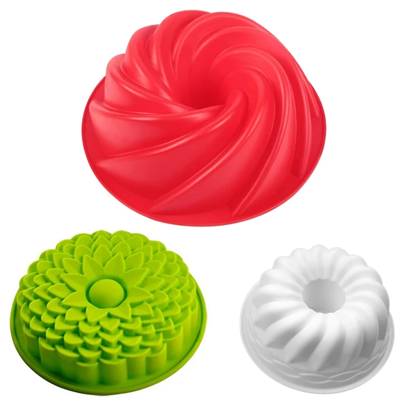 6/8/9.5 In Cake Pan Silicone Cake Mold Non Stick happy birthday with Spiral Design Suitable for Cake Jelly Bread Birthday Party
6/8/9.5 In Cake Pan Silicone Cake Mold Non Stick happy birthday with Spiral Design Suitable for Cake Jelly Bread Birthday Party