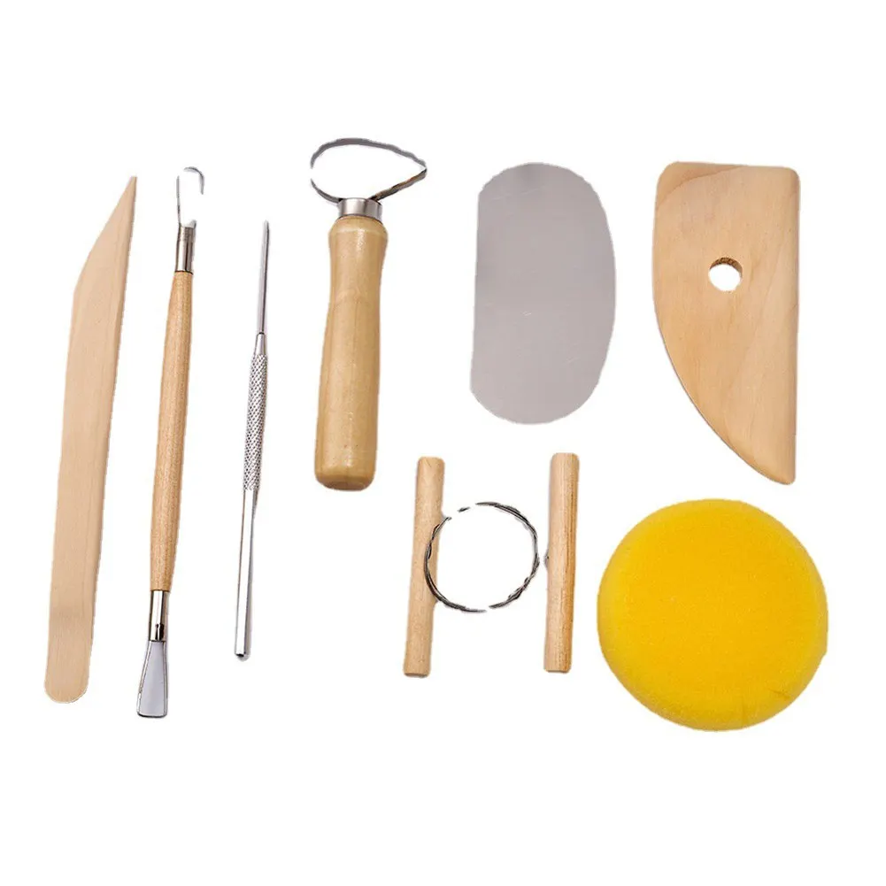 1Set Brand New Clay Tools Mud Crafts DIY Multi-combination Portable Sculpture Items Wooden Clay Tools For Carving
1Set Brand New Clay Tools Mud Crafts DIY Multi-combination Portable Sculpture Items Wooden Clay Tools For Carving