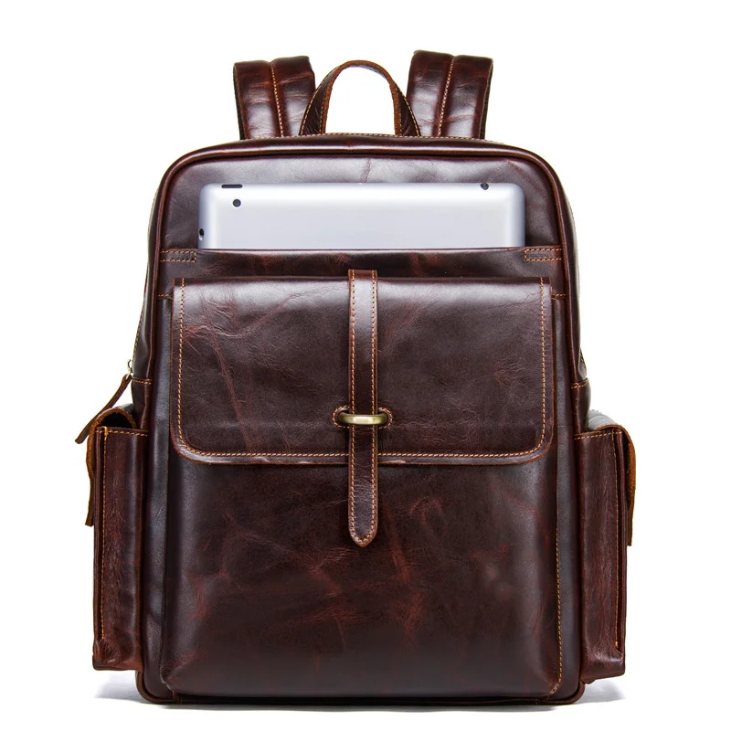New Design Men's holographic head layer Leather backpack luxury designer handbag High capacity fashion High-quality book bags
New Design Men's holographic head layer Leather backpack luxury designer handbag High capacity fashion High-quality book bags