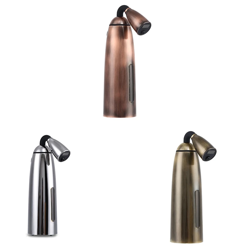 350ML Automatic Soap Dispenser Infrared Hand-Free Touchless Hand Dispenser Soap For Bathroom Kitchen Sink Countertop
350ML Automatic Soap Dispenser Infrared Hand-Free Touchless Hand Dispenser Soap For Bathroom Kitchen Sink Countertop