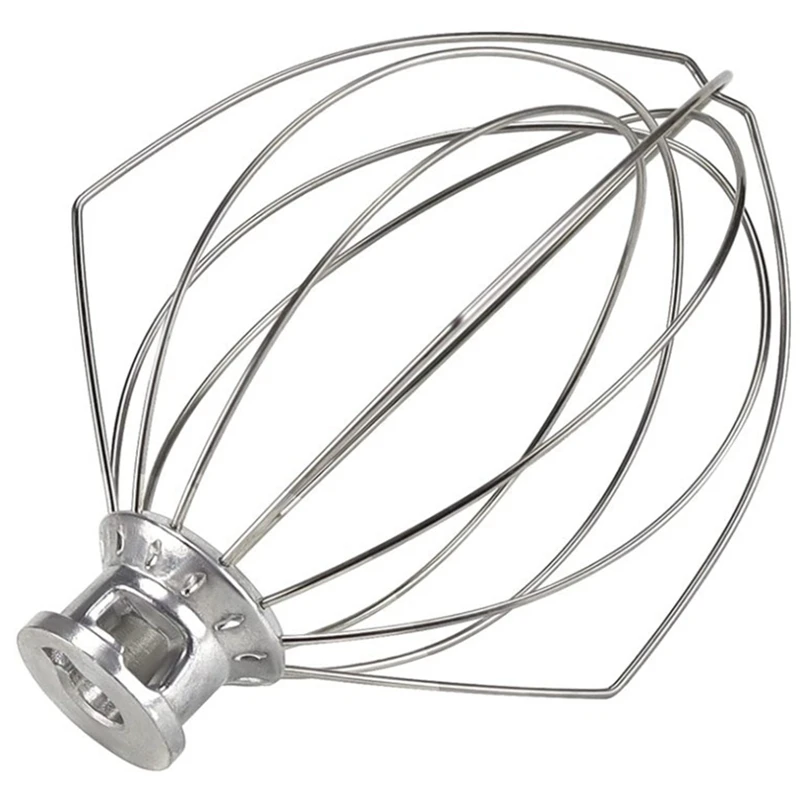 2PCS K5AWW Wire Whip Steel Wire Whisk Stainless Steel Egg Beater Mixer 5QT Suitable For Kitchenaid
2PCS K5AWW Wire Whip Steel Wire Whisk Stainless Steel Egg Beater Mixer 5QT Suitable For Kitchenaid