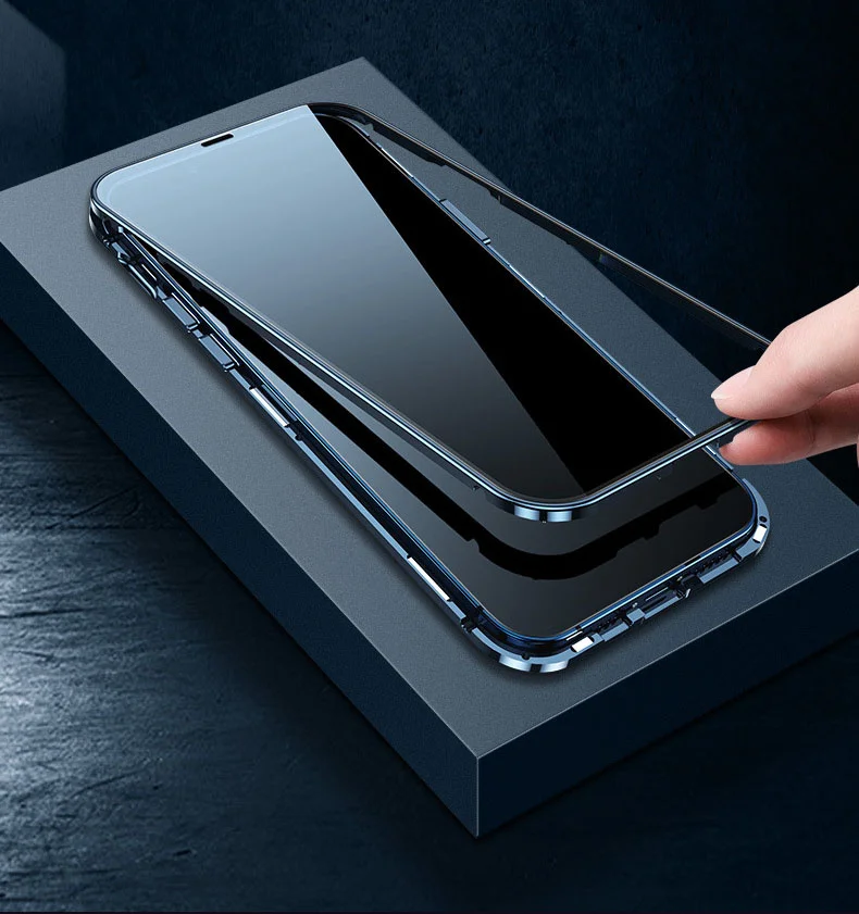 Anti-drop iphone Case Cover Protection Magnetic Glass For iPhone 11 12 13 X XS Pro Max XR Mini Case New 360° Full Adsorption
Anti-drop iphone Case Cover Protection Magnetic Glass For iPhone 11 12 13 X XS Pro Max XR Mini Case New 360° Full Adsorption