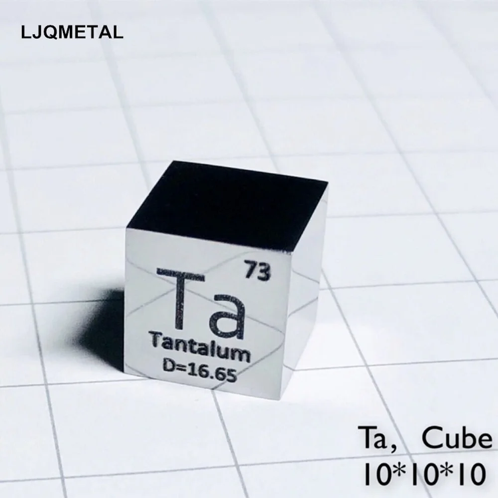 10mm Mirror Tantalum Metal Cube 99.9% Pure Ta for Element Collection Teaching Specimen Desktop Decoration Gift
10mm Mirror Tantalum Metal Cube 99.9% Pure Ta for Element Collection Teaching Specimen Desktop Decoration Gift