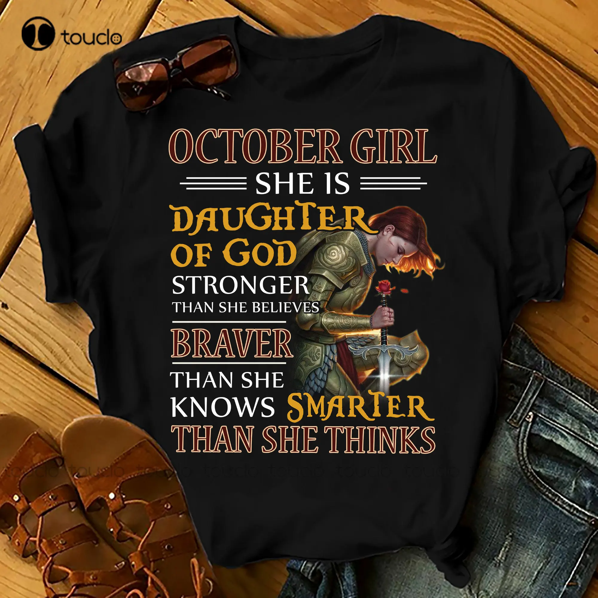 Month Customised Personalised - October Girl Strong Brave Smart - Shirts Women Birthday T Shirts Summer Tops Beach T Shirts New
Month Customised Personalised - October Girl Strong Brave Smart - Shirts Women Birthday T Shirts Summer Tops Beach T Shirts New