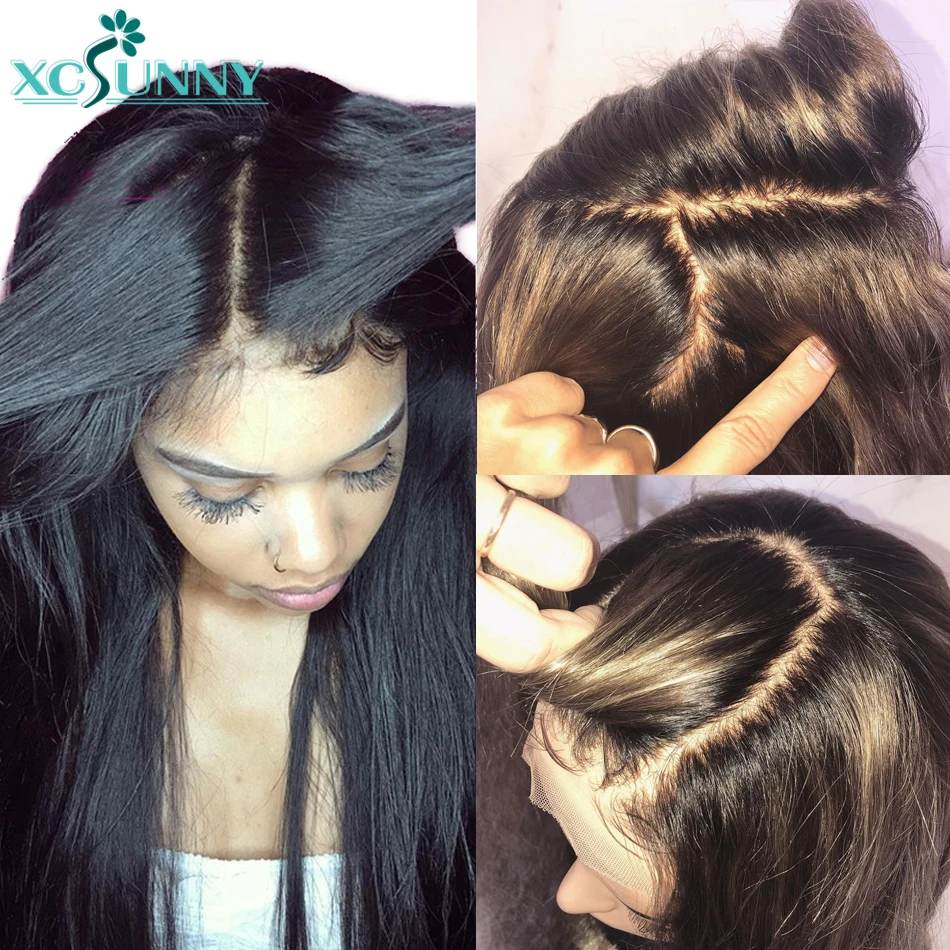 5x5 PU Silk Scalp Top Wig Straight Lace Front Human Hair Wigs Brazilian Transparent Frontal Wig For Women Pre Plucked xcsunny
5x5 PU Silk Scalp Top Wig Straight Lace Front Human Hair Wigs Brazilian Transparent Frontal Wig For Women Pre Plucked xcsunny