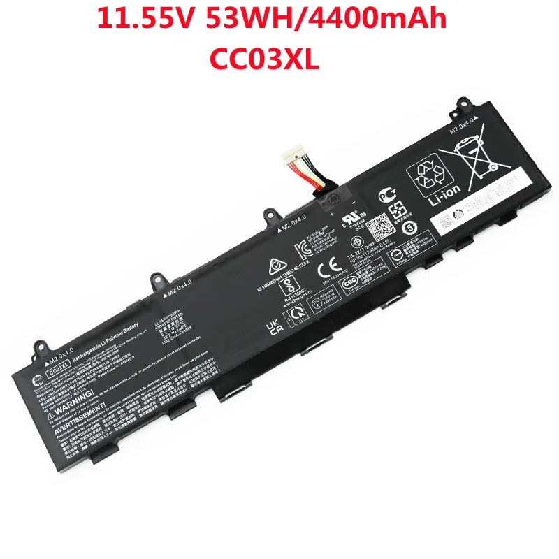 Оригинальный аккумулятор CC03XL для ноутбука HP ZBook FIREFLY 14 G7 G8 MT32 MT46 EliteBook 830 835 840 ProBook 845 AERO L77608-1C1
Оригинальный аккумулятор CC03XL для ноутбука HP ZBook FIREFLY 14 G7 G8 MT32 MT46 EliteBook 830 835 840 ProBook 845 AERO L77608-1C1