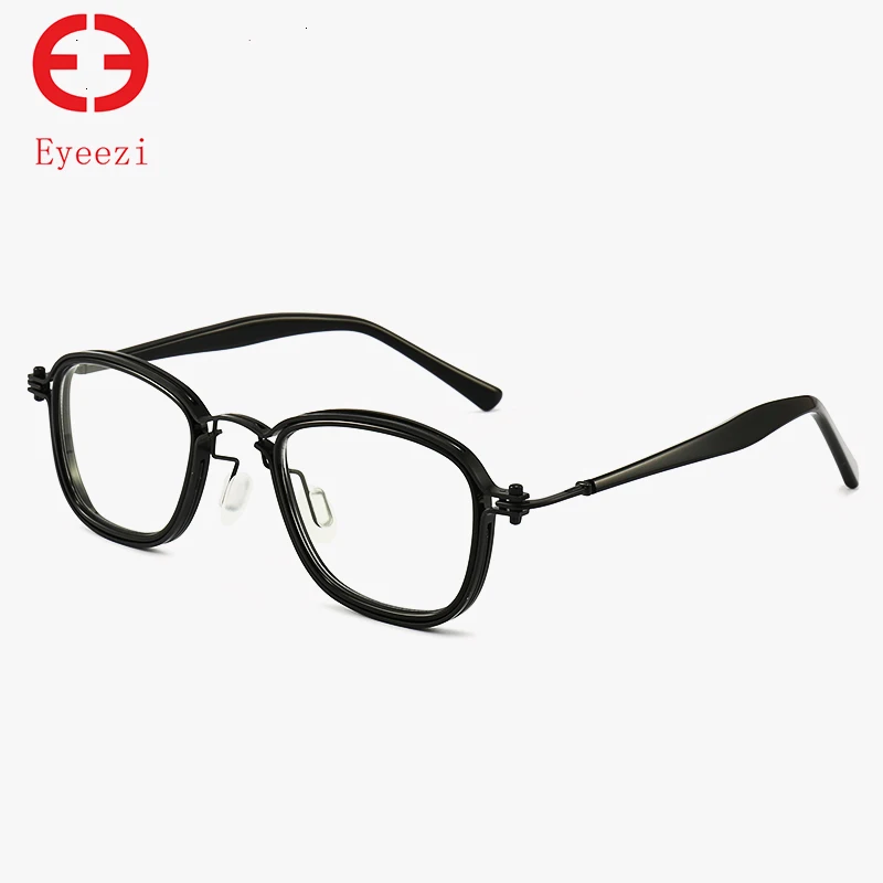 Eyeezi Acetate Titanium Blue Light Glasses Men Vintage Luxury Brand Myopia Optical Prescription Eyeglasses Frames Fake Glasses
Eyeezi Acetate Titanium Blue Light Glasses Men Vintage Luxury Brand Myopia Optical Prescription Eyeglasses Frames Fake Glasses