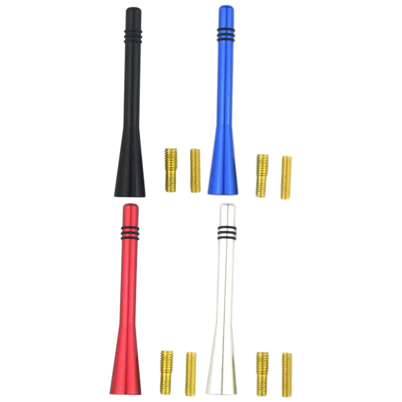 Universal Car Roof Radio Antenna, Styling Black with Screw 3" 75 mm Automotive Short Aerial for Signal Enhance Device
Universal Car Roof Radio Antenna, Styling Black with Screw 3" 75 mm Automotive Short Aerial for Signal Enhance Device