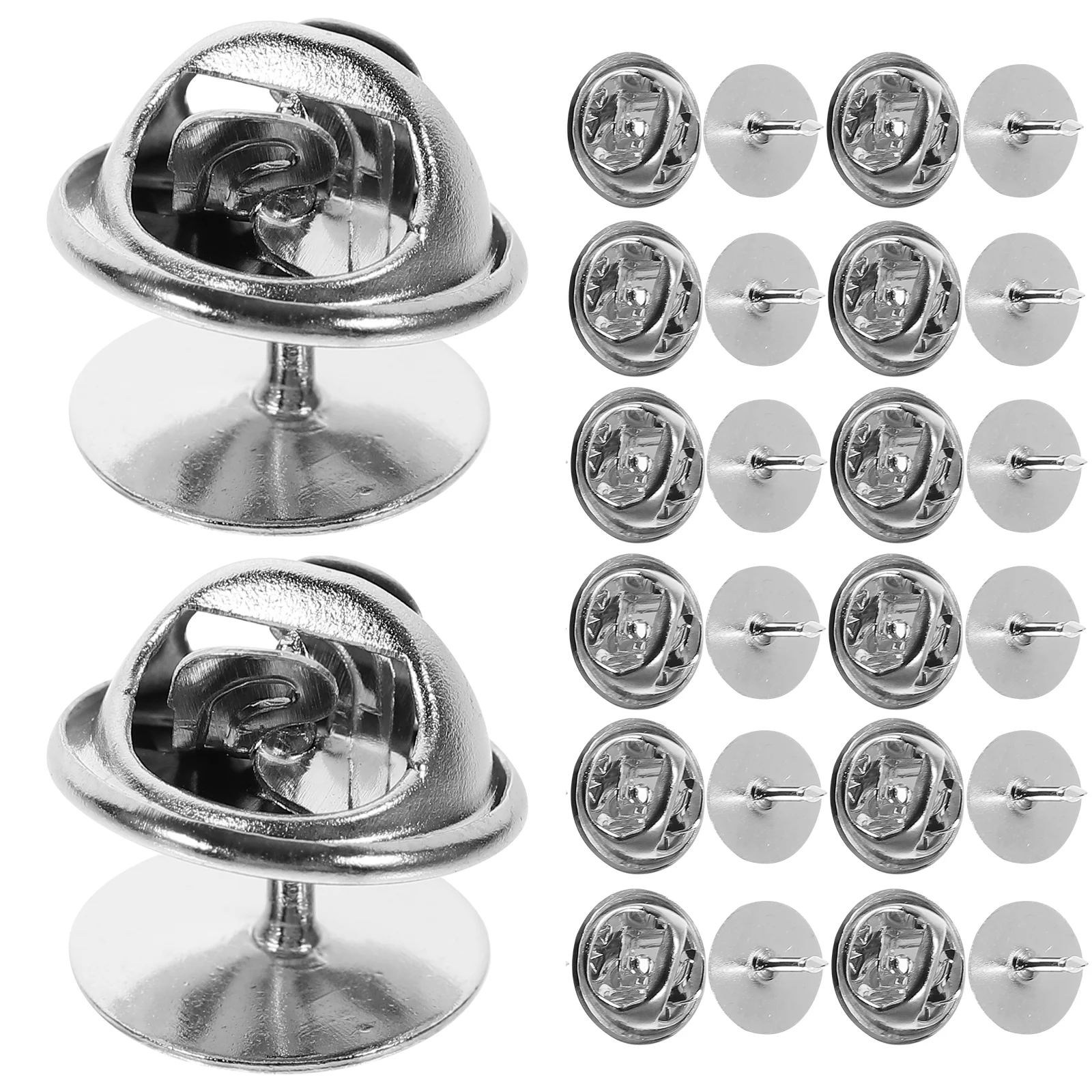 50pcs Pin Backs Silver Clutch Tie Tacks Pin Backs Portable DIY Jewelry Accessories Pin Clips for Lapel Pin Back Replacement for
50pcs Pin Backs Silver Clutch Tie Tacks Pin Backs Portable DIY Jewelry Accessories Pin Clips for Lapel Pin Back Replacement for