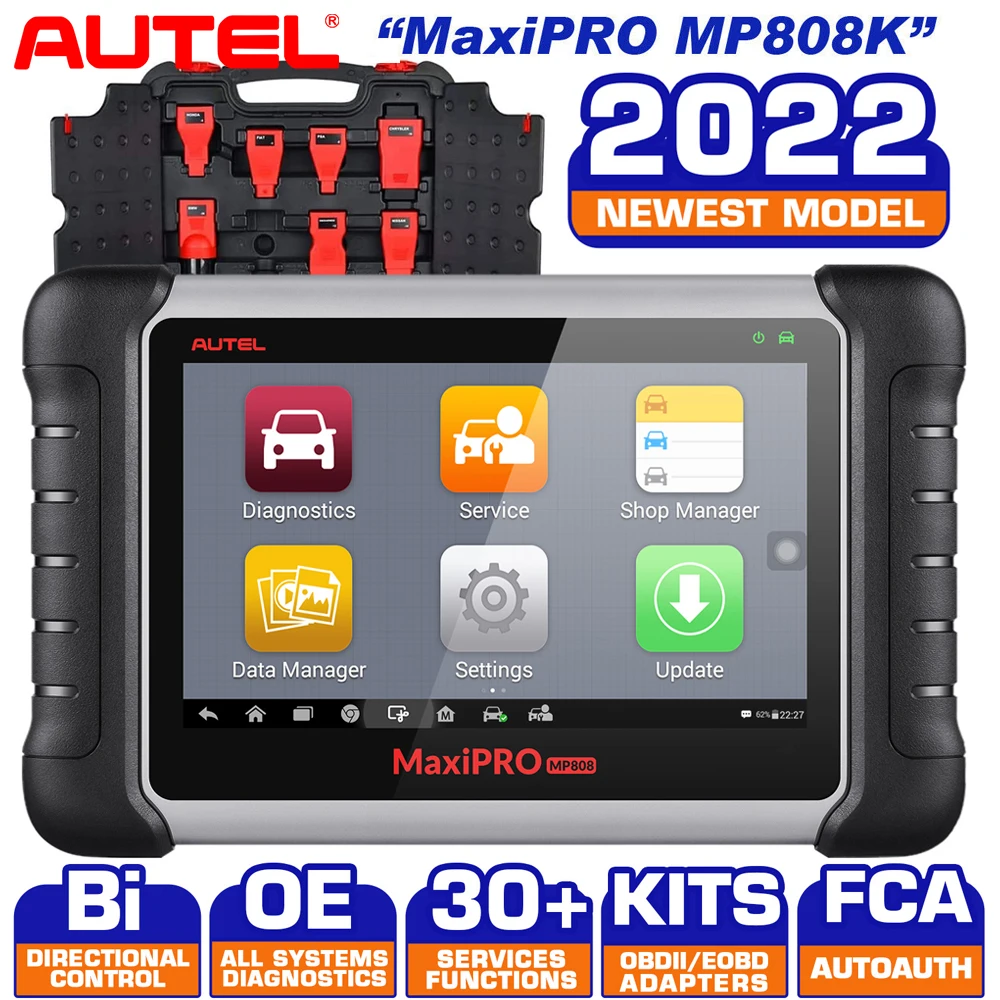 Autel MaxiPRO MP808K Авто диагностический инструмент автоматического OBD2 читатель кода Автомобильный сканер для диагностики scania помощи при парковке...
Autel MaxiPRO MP808K Авто диагностический инструмент автоматического OBD2 читатель кода Автомобильный сканер для диагностики scania помощи при парковке...