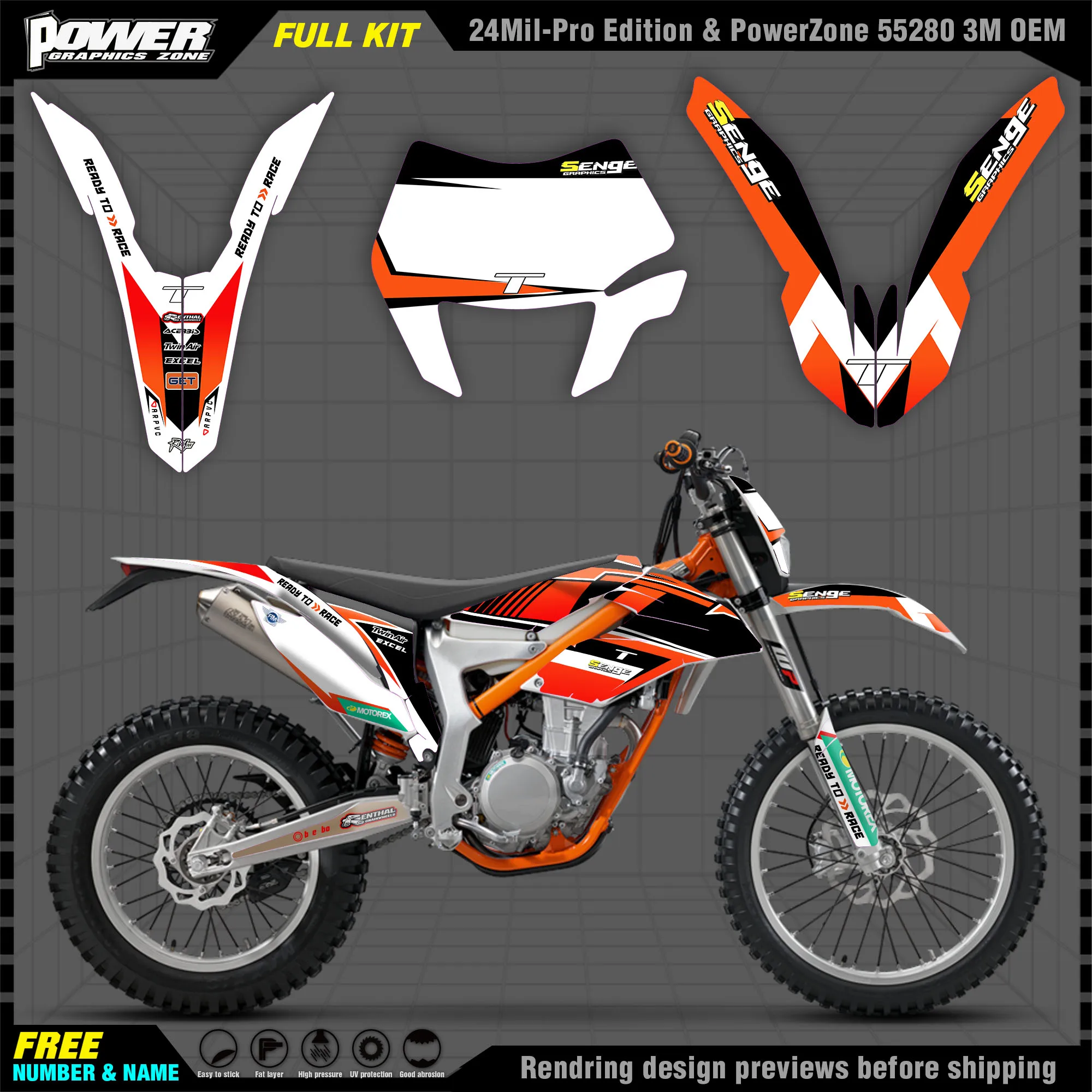 Персонализированные графические фоны PowerZone Team, наклейки 3M, Набор наклеек для KTM 12-17 18-21 FREERIDE 250 300 003
Персонализированные графические фоны PowerZone Team, наклейки 3M, Набор наклеек для KTM 12-17 18-21 FREERIDE 250 300 003