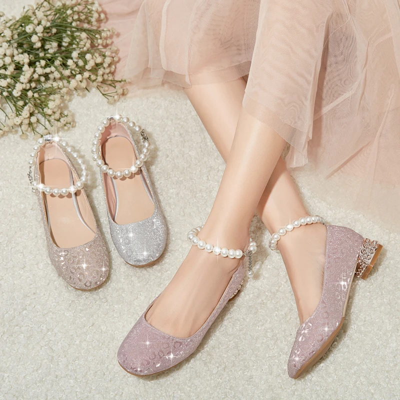 New Spring Autumn Girls High Heels Children Dress Fashion Princess Leather Shoes Kids Breathable Baby Toddler Moccasins 02C
New Spring Autumn Girls High Heels Children Dress Fashion Princess Leather Shoes Kids Breathable Baby Toddler Moccasins 02C