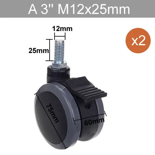 3, 4, 5-дюймовые ролики, универсальное колесо с винтом M12x25, износостойкое бесшумное белое, черное для кормления, косметическое оборудование
3, 4, 5-дюймовые ролики, универсальное колесо с винтом M12x25, износостойкое бесшумное белое, черное для кормления, косметическое оборудование