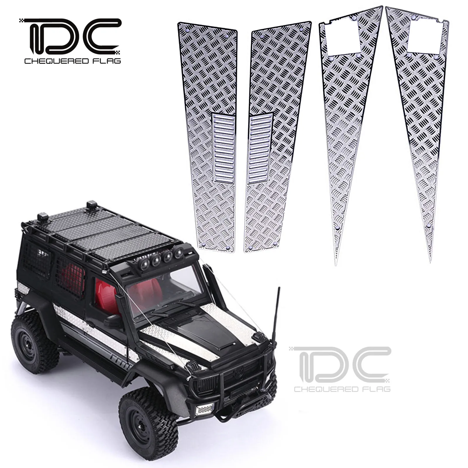 Metal Anti-skid Plate Engine Cover Hood Anti-slip Board for 1/12 Scale MN 86K/KS G500 RC Crawler Car Parts Upgrades Accessories
Metal Anti-skid Plate Engine Cover Hood Anti-slip Board for 1/12 Scale MN 86K/KS G500 RC Crawler Car Parts Upgrades Accessories