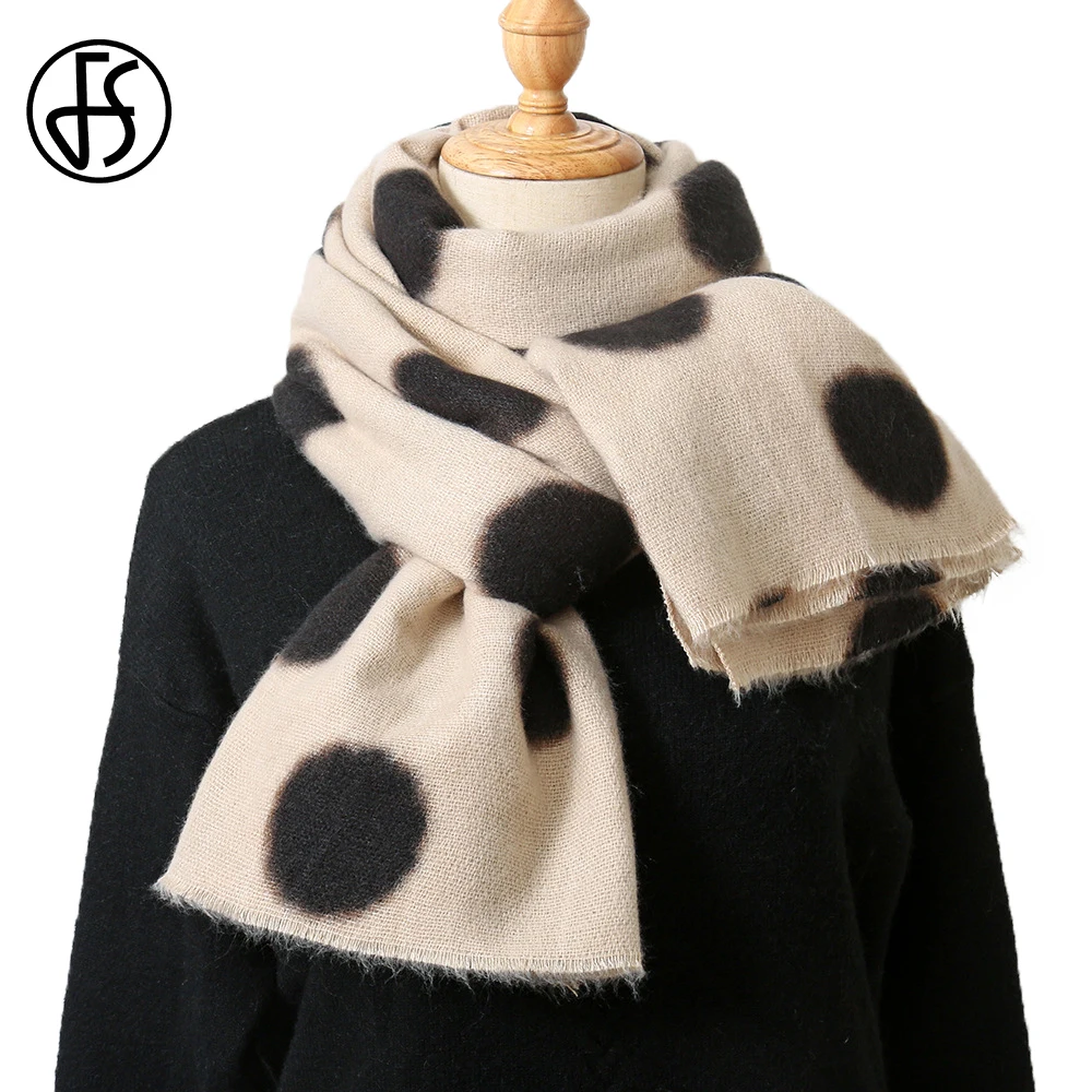 FS Gray Beige Dot Pattern Design Women Pashmina Scarf 2022 Winter Streetwear Warm Cashmere Scarves Long Soft Large Hijab Shawl
FS Gray Beige Dot Pattern Design Women Pashmina Scarf 2022 Winter Streetwear Warm Cashmere Scarves Long Soft Large Hijab Shawl