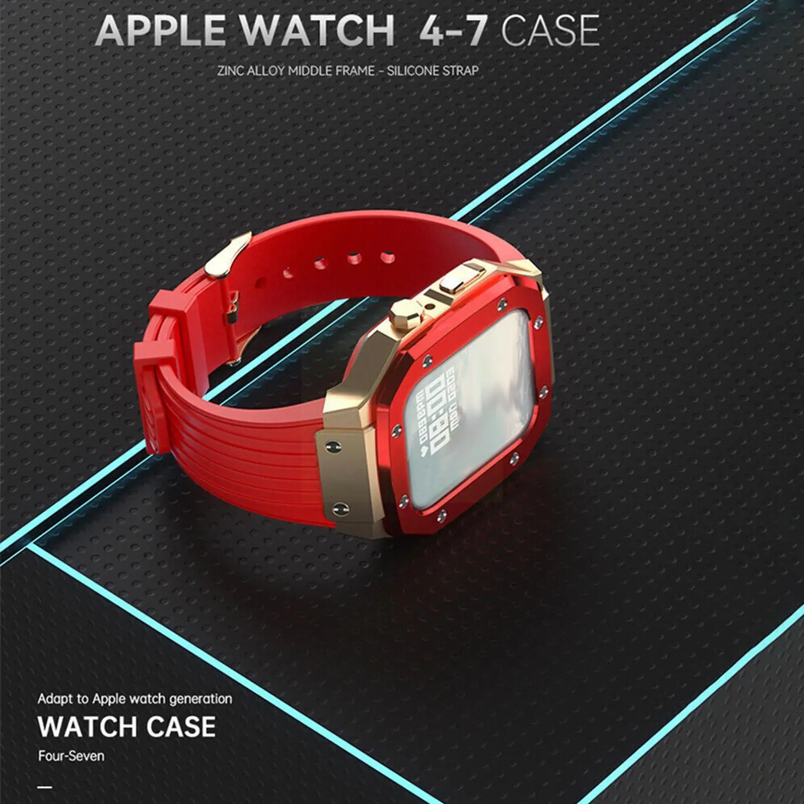 Watch Band Strap With Case for Apple watch 7 IWatch SE Series 6 5 4 44mm 45mm Band Wrist Band Protective Case Protector Cov W7E9
Watch Band Strap With Case for Apple watch 7 IWatch SE Series 6 5 4 44mm 45mm Band Wrist Band Protective Case Protector Cov W7E9
