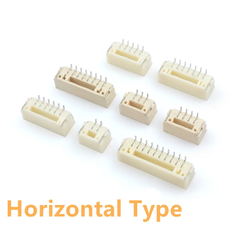 20 шт. MICRO JST GH1.25/1,27 шаг 1,25 мм с замком, горизонтальный разъем, штырь 2P/3P/4P/5P/6P/7P/8P/9P/10P 
20 шт. MICRO JST GH1.25/1,27 шаг 1,25 мм с замком, горизонтальный разъем, штырь 2P/3P/4P/5P/6P/7P/8P/9P/10P