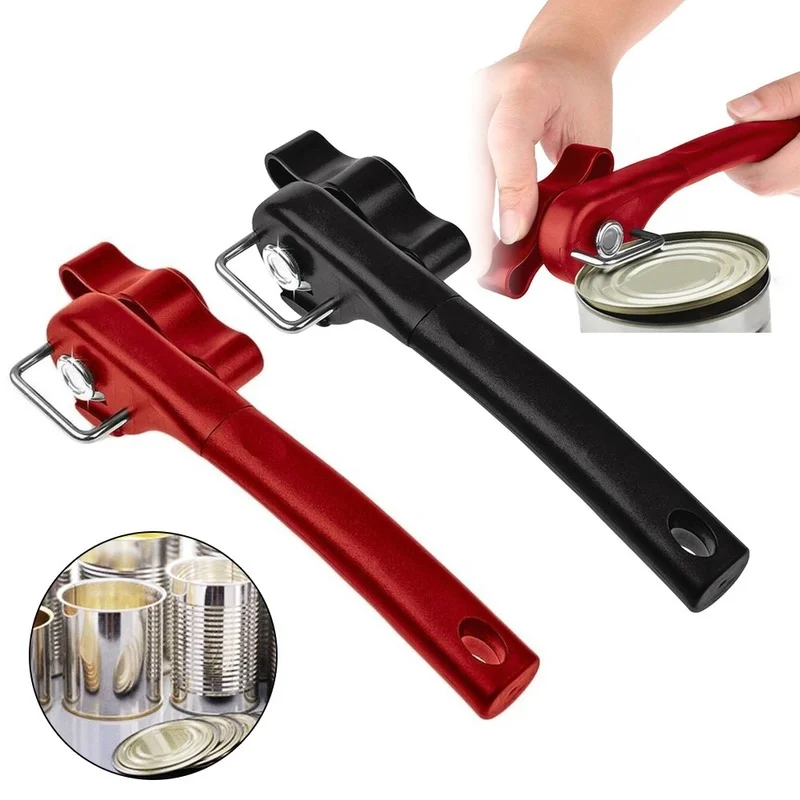 Stainless Steel Kitchen Safety Side Cut Manual Can Tin Opener Hand actuated Cans Bottle Opener Knife Cans Lid Household Tool
Stainless Steel Kitchen Safety Side Cut Manual Can Tin Opener Hand actuated Cans Bottle Opener Knife Cans Lid Household Tool