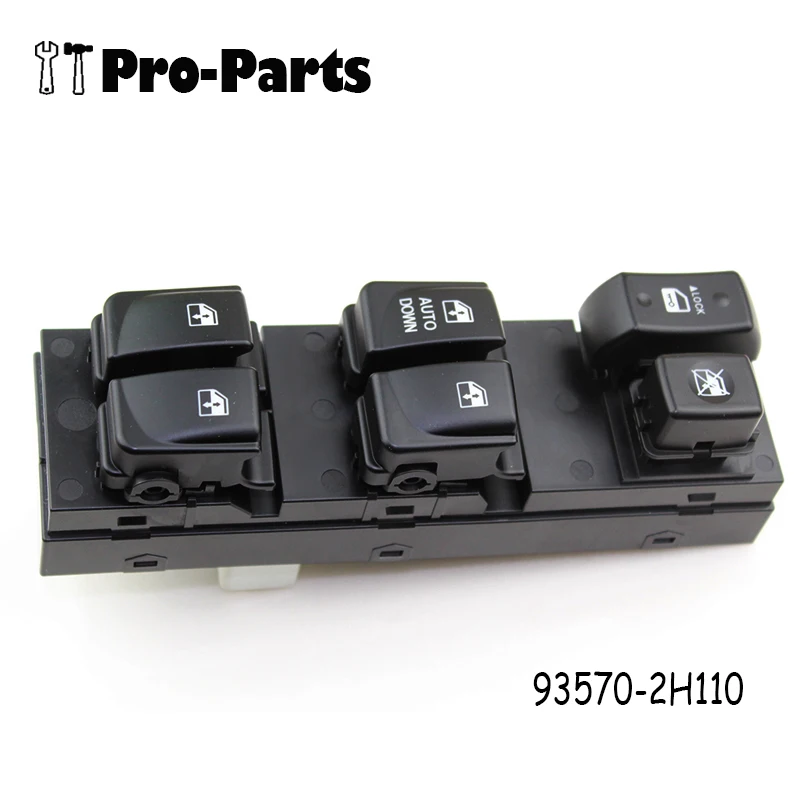 New Driver Side Electric Power Window Control Switch For Hyundai Elantra Sedan 2007-2010 93570-2H110 Front left
New Driver Side Electric Power Window Control Switch For Hyundai Elantra Sedan 2007-2010 93570-2H110 Front left