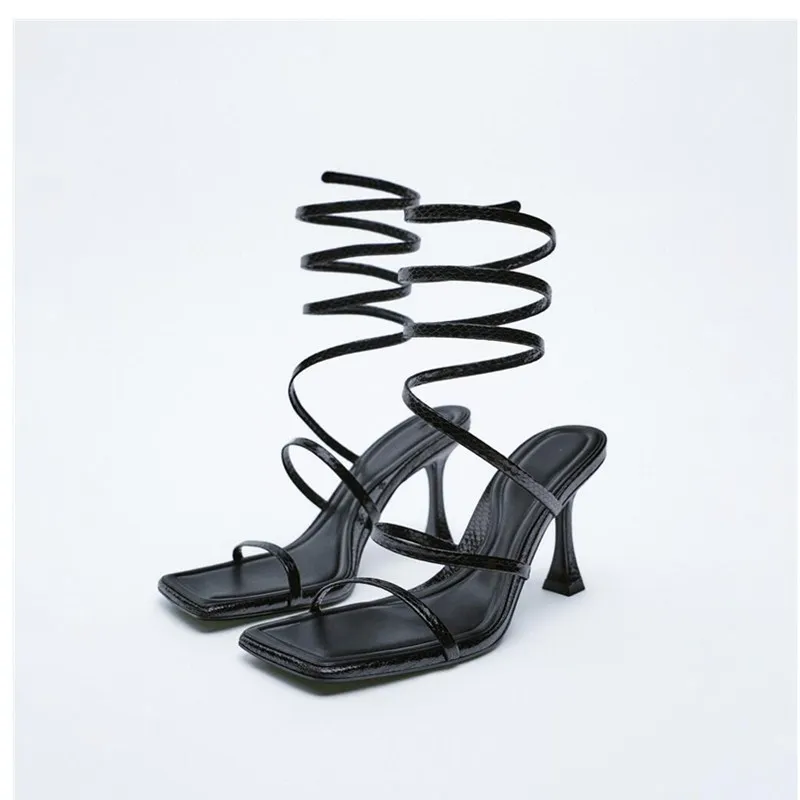 New Women's Shoes Square toe strappy stiletto sandals High Heels Female Stiletto Black Women's Single sandals High Heeled Shoes 
New Women's Shoes Square toe strappy stiletto sandals High Heels Female Stiletto Black Women's Single sandals High Heeled Shoes