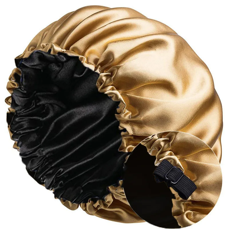 Satin Silky Bonnet Elastic Hair Hat for Sleeping Large Adjustable Women Curly Natural Hair Caps Stay on All Night Free Shipping
Satin Silky Bonnet Elastic Hair Hat for Sleeping Large Adjustable Women Curly Natural Hair Caps Stay on All Night Free Shipping