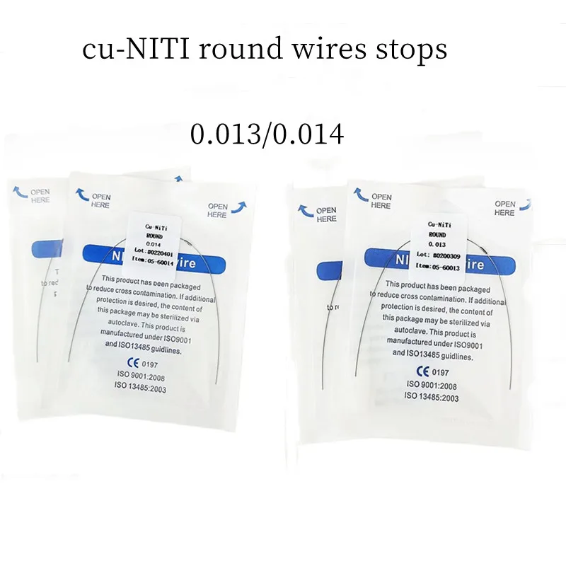 0.013 0.014 Dental Copper Niti Cu Wires Arch Ormco DAMON Q Round Stops Orthodontic Wires
0.013 0.014 Dental Copper Niti Cu Wires Arch Ormco DAMON Q Round Stops Orthodontic Wires