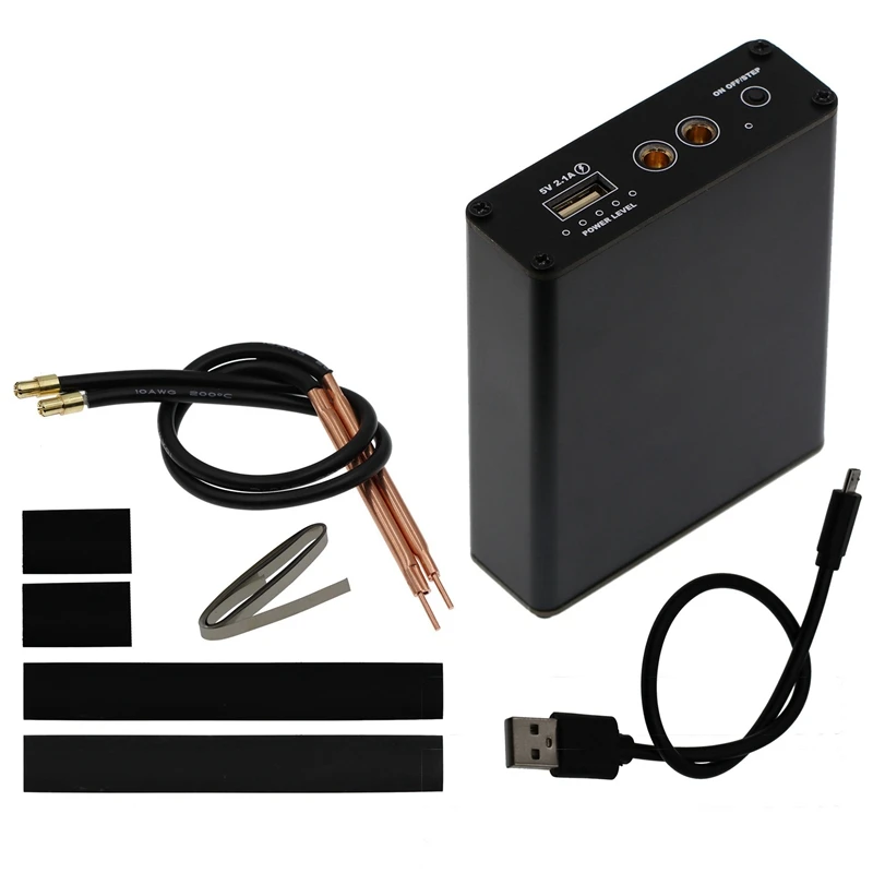 Portable Spot Welder Handheld Small DIY Full Set Of Accessories 18650 Lithium Battery Control Board Head
Portable Spot Welder Handheld Small DIY Full Set Of Accessories 18650 Lithium Battery Control Board Head