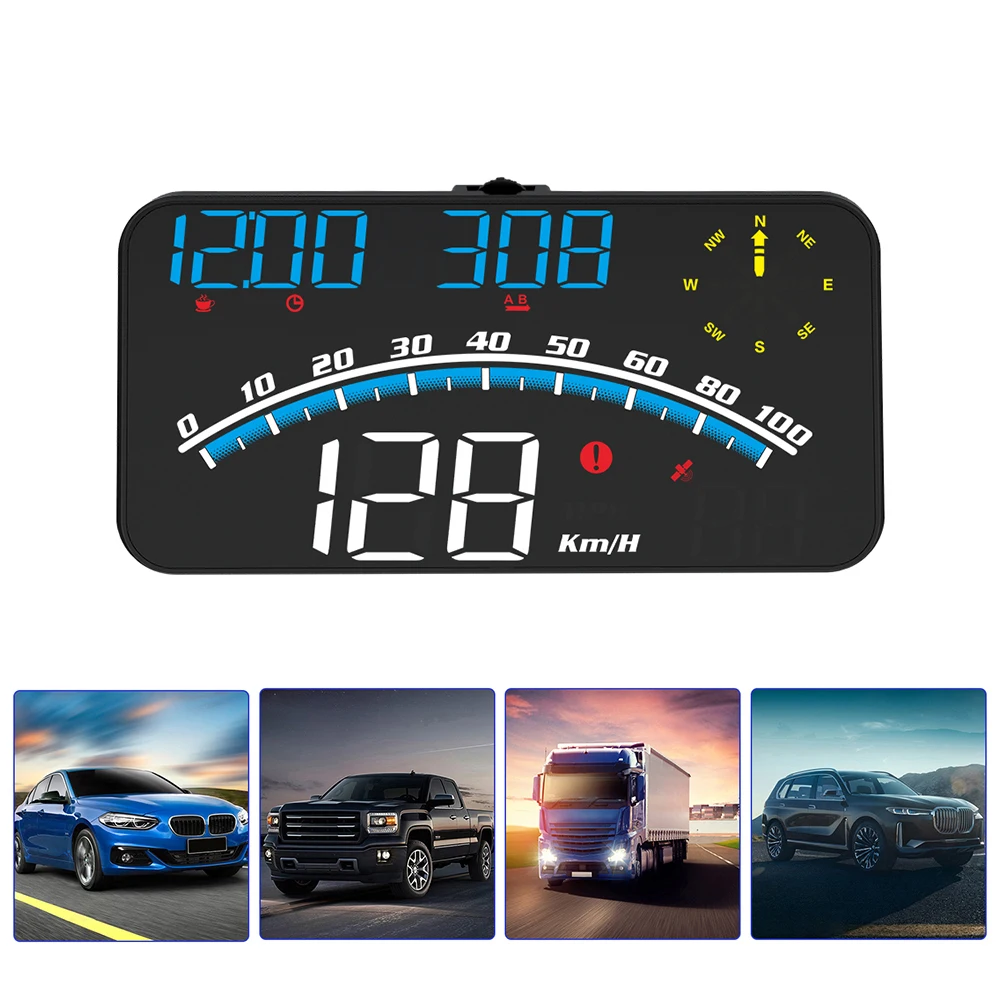 Универсальный Автомобильный цифровой спидометр GPS HUD для лобового стекла км/ч миль/ч
Универсальный Автомобильный цифровой спидометр GPS HUD для лобового стекла км/ч миль/ч